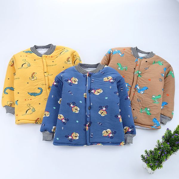 

2021 Boys&girls Cotton Winter Fashion Sport Jacket&outwearchildren Cotton-padded Jacketboys Girls Winter Warm Coat 3-10yrs, Red