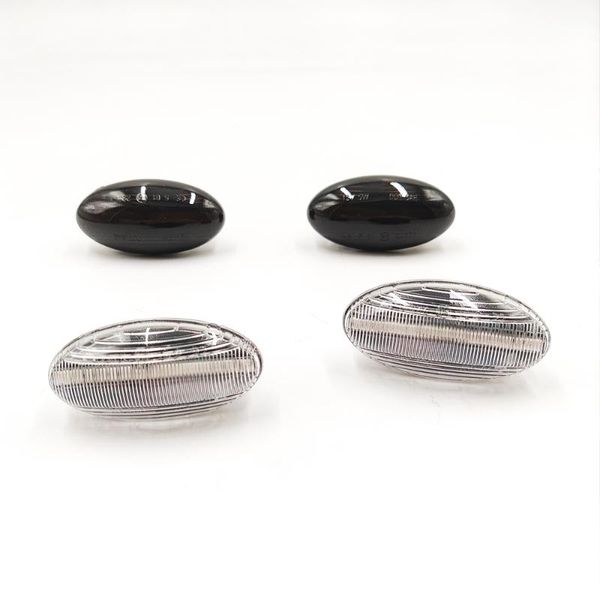 

emergency lights 1set for 307 206 407 107 607 c1 c2 c3 c5 led dynamic turn signal light flowing side marker indicator