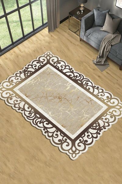 

carpets classic model special cut decorative living room carpet faux leather sole dust stain resistant washable thai feather fabric 11mm thi