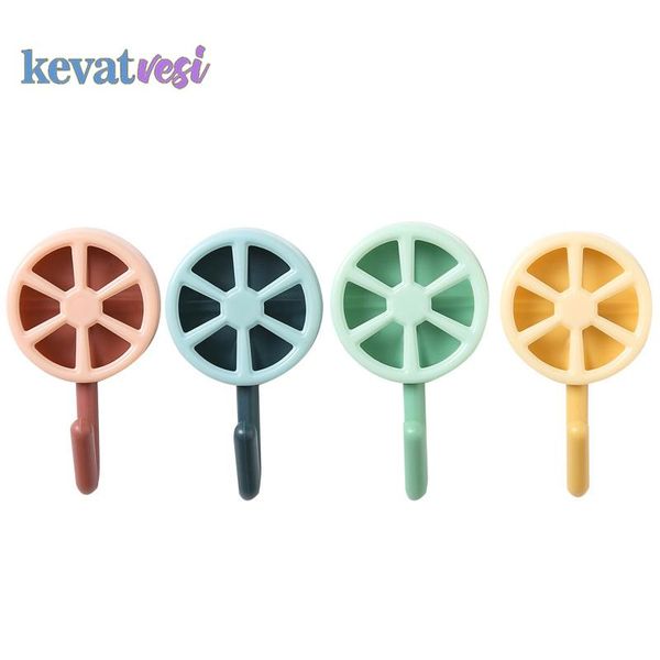 

hooks & rails 10pcs self adhesive wall mini door hanger for coat towel key holder decorative organizer home decor
