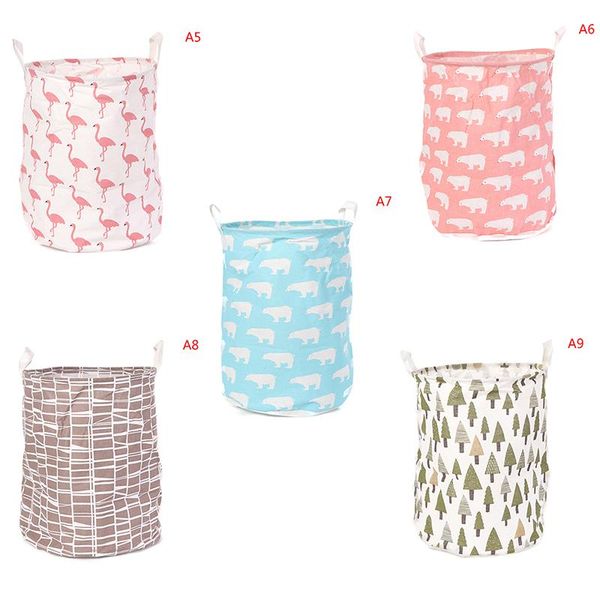 

Foldable Laundry Basket Organizer Dirty Clothes Storage For Toys Waterproof Hamper Bags