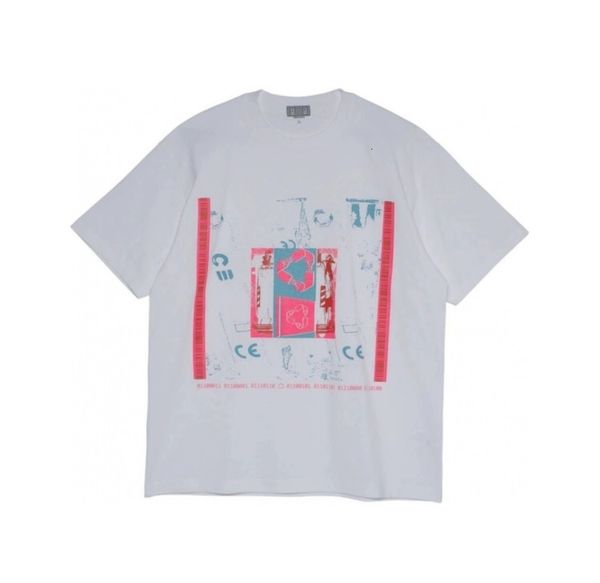

tee 1:1 quality ue size streetwear lil peep cavempt t-shirts ec cavv empt male shirt, White;black
