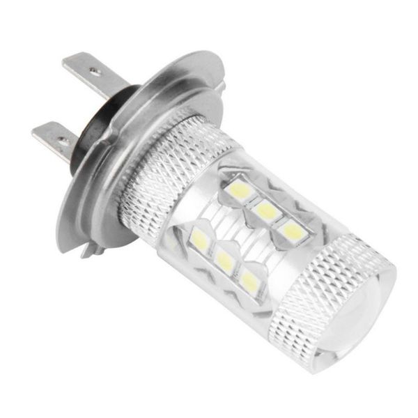

car headlights h7 dc 12v 80w 6000k led foglight lamp bulbs (white)