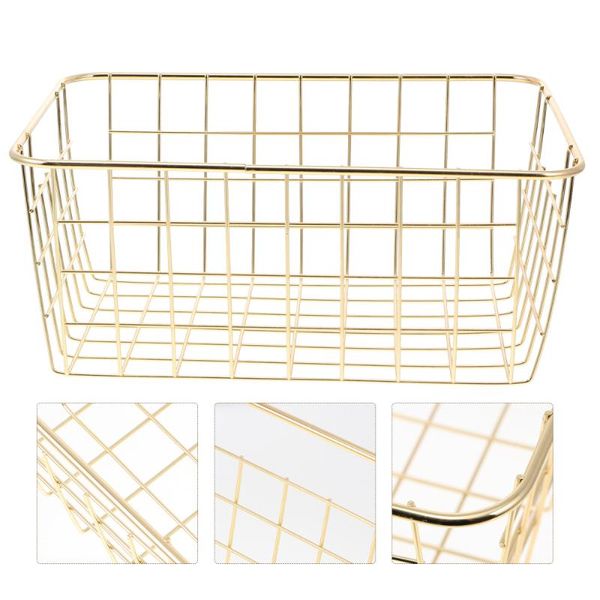 

storage baskets 1pc nordic style basket simple ironwork household