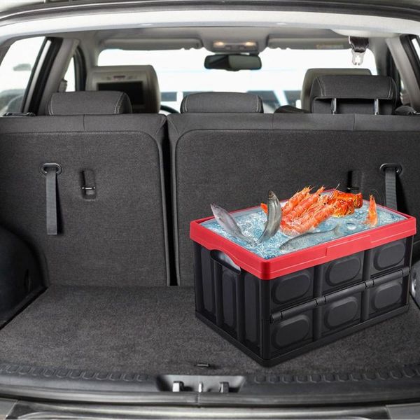 

car organizer trunk storage box foldable case large capacity supplies