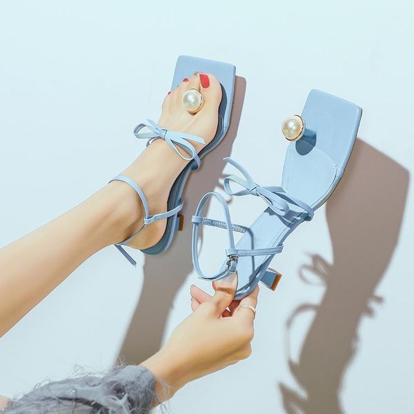 

sandals sapatos femininos salto baixo heeled women low gladiator woman, Black