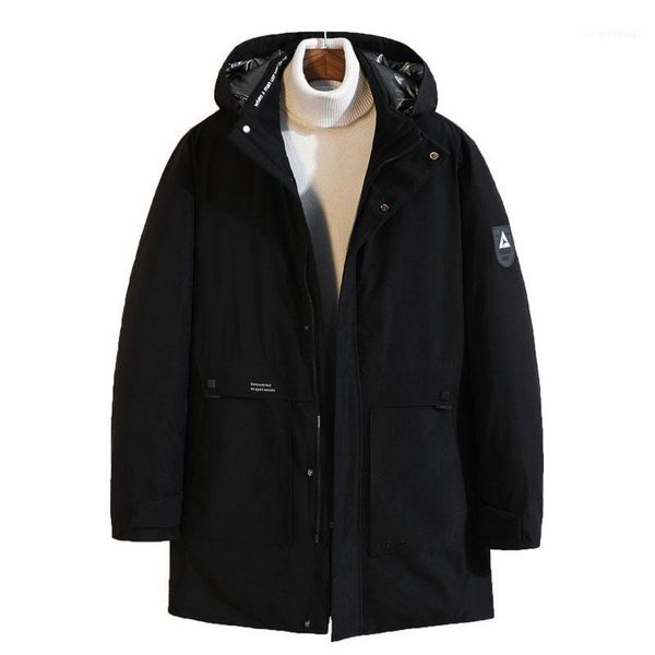 

men padded parka cotton coat winter hooded jacket mens fashion large size thick warm parkas black overcoat 6xl 7xl 8xl1