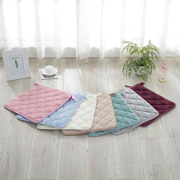 

cushion/decorative pillow 1pc seller various colors cushion european dining chair creative sofa fabric 40x40cm flannel