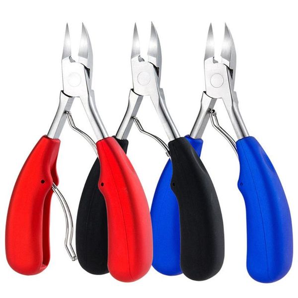

electric nose & ear trimmers sharp stainless steel heavy duty toenail clippers for thick or ingrown nails soft non-slip handle