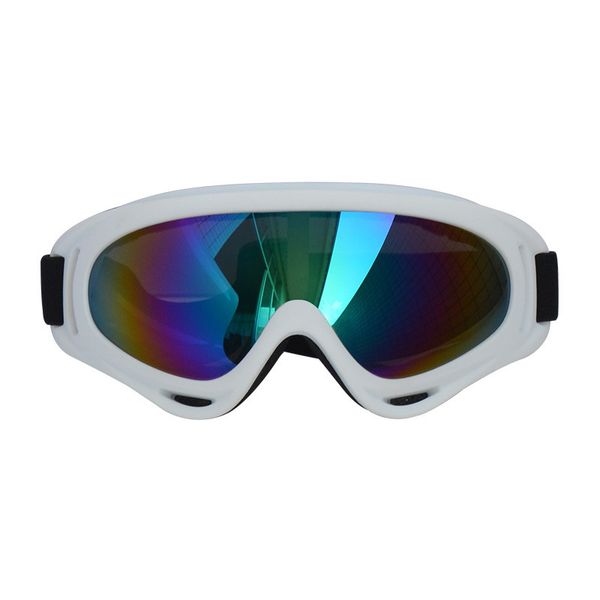 

new multicolor x400 goggles, labor protection glasses, dust-proof goggles, anti splash ski glasses, motorcycle goggles, White;black