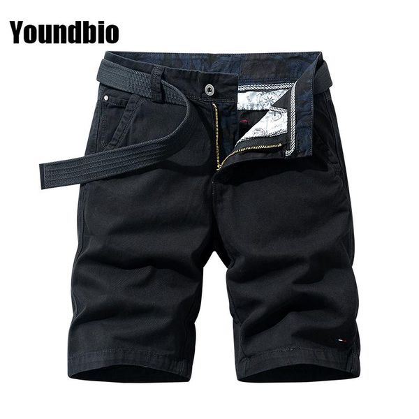 

trend casual mens shorts cargo man loose work male military dog brand large size 6xl men's, White;black