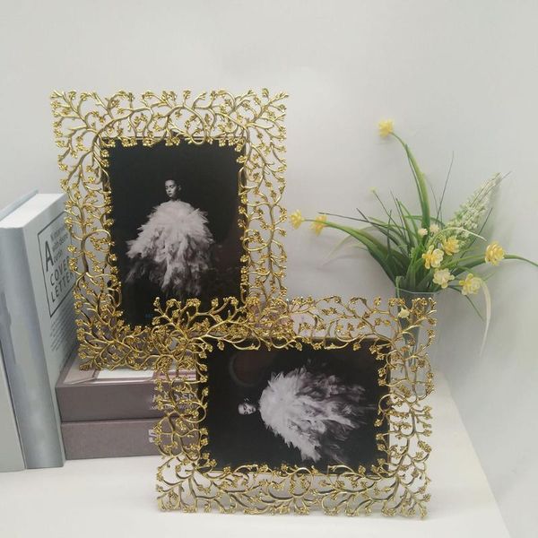 

frames luxury retro po frame embossed finishing ornate tanding holder