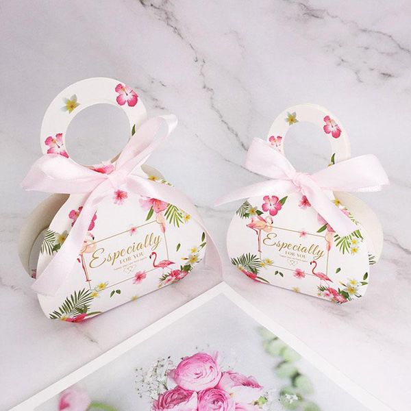 

10/20pcs creative candy box korean style portable gift bag for wedding favor baby shower party supply present packaging boxes wrap