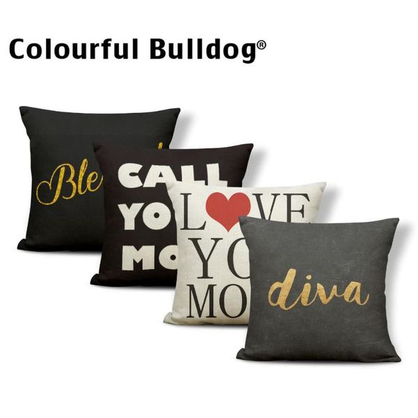 

cushion/decorative pillow word cushion round love you most scandinavian home outdoor house warming gifts throw covers small burlap