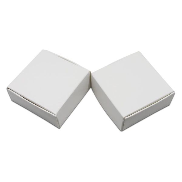 

gift wrap 100pcs/lot small diy gifts boxes wedding party decor packaging kraft paper box for soap ornaments storage foldable cardboard