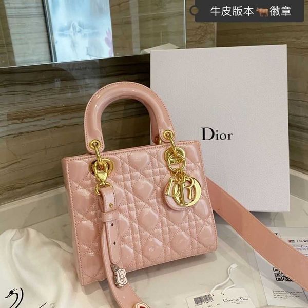 

bags d di ce 2021 casual and fashionable h-held cross slung patent leather rhombic bag princess zly