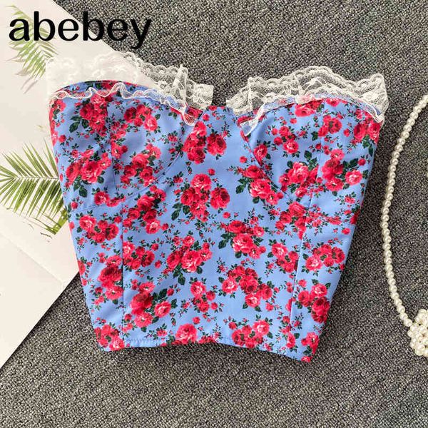 

design embroidery y2k women korean backless strapless slim short camisole summer off shoulder strap crop 210512, White