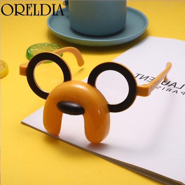 

fashion sunglasses frames steampunk party glasses dog puppy personality prom funny eyewear halloween decorative, Black