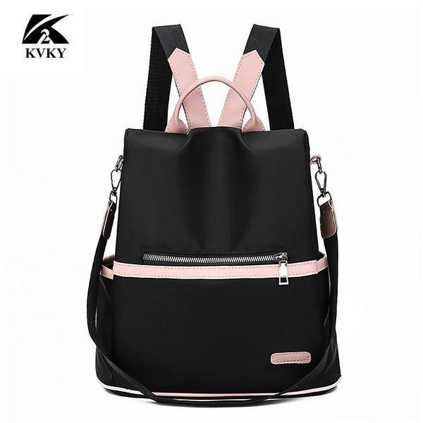 

backpack brand anti theft women purse oxford cloth canvas back pack feminine student bookbag fashion travel bag