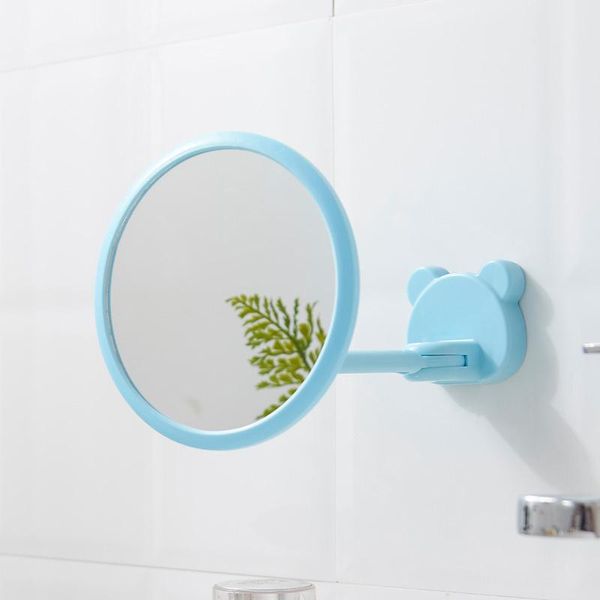 

creative wall-mounted round small decorative mirror and multi-function foldable hd angle adjustable mirrors