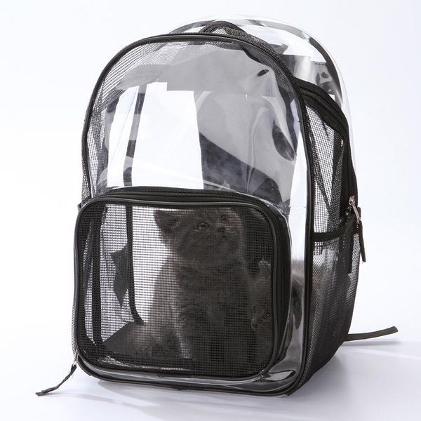

cat bag pet backpack dog universal transparent travel car seat covers