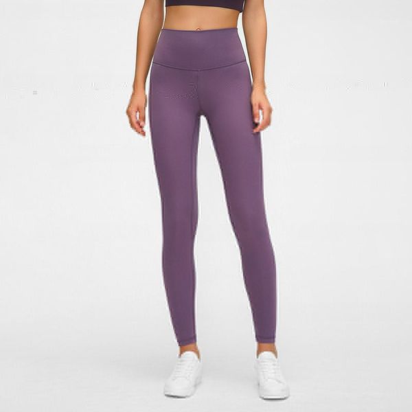 

classical 2.0versions- color naked-feel athletic fitness leggings women high waist gym sport tights yoga pants 20211, White;red
