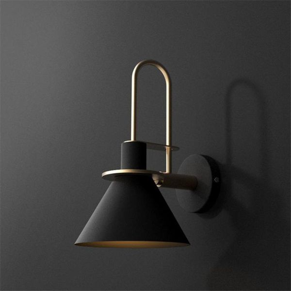 

wall lamp modern industrial decor led light iron e27 european lights bedroom living room restaurant indoor lighting