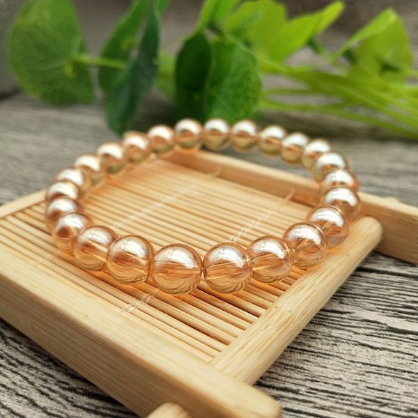 

70% off luxury jewelry champagne glass imitation z buddha beads bracelet accessories small gift, Silver