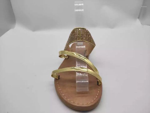 

summer women platform sandals crystal shiny slippers slip-on ladies fashion outdoor holiday slides designer1, Black