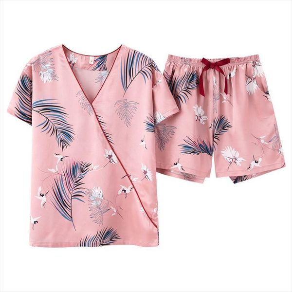 

100% real silk pyjamas women sleepwear nightgown pajams girls pure sleepshirts set, Black;red