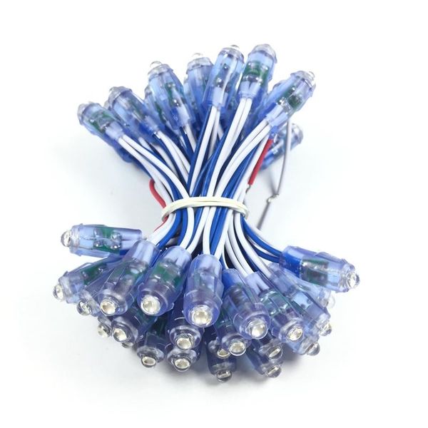 

2000pcs/lot dc5v 9mm led pixel module waterproof ip67 backlight for letter sign advertising 50pcs a string modules