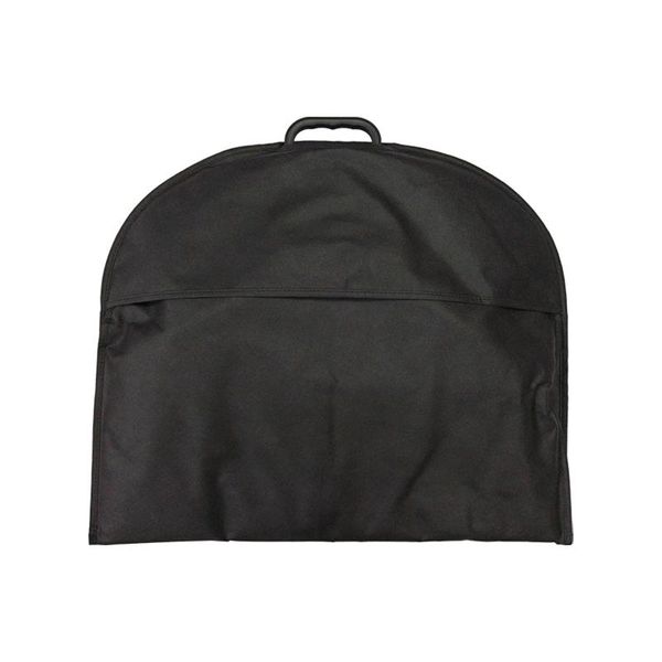 

black dust cover with zipper for travel business mens garment clothes suit storage protection foldable 100*60cm fc72 clothing & wardrobe