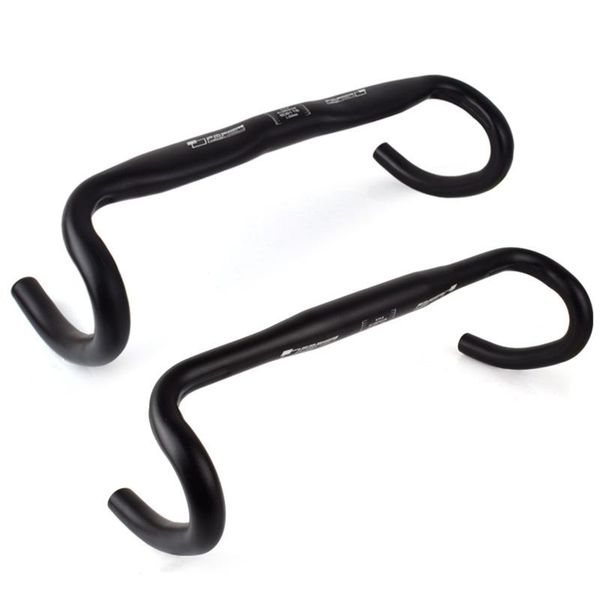 

bike handlebars &components 6061 aluminum alloy handlebar road racing horns 31.8x420mm matte black