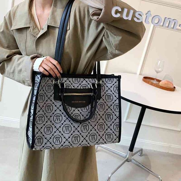 

pifa tote large capacity female summer 2021 new canvas commuting one shoulder portable stray mother bag