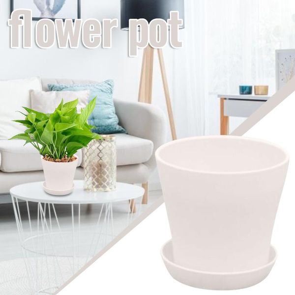 

garden accessories plant pot 3pc open pp flower balcony green gardening macetas pots planters drop ship &