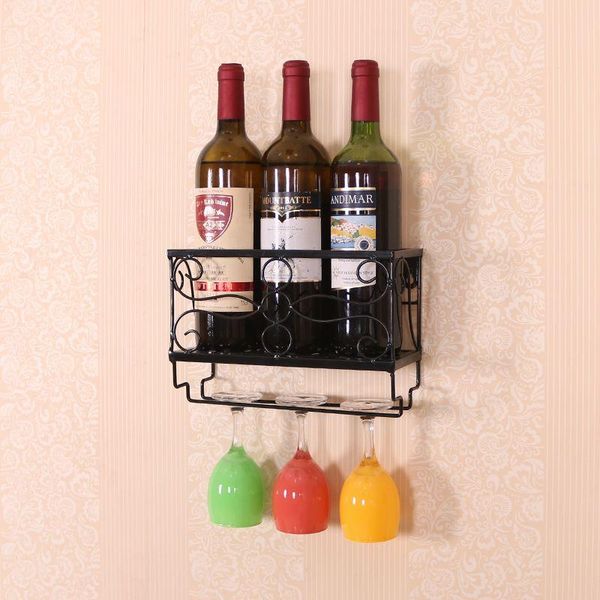 

tablewine racks metal wall mounted creative rack iron hanging holder goblet