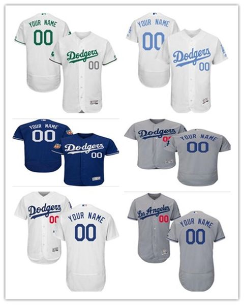 

custom any name number quality baseball jersey los angeles #dodger baseball wear men women youth jerseys, Blue;black