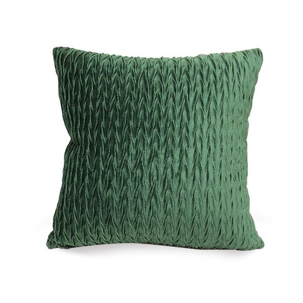 

cushion/decorative pillow 45x45cm soft plush cushion cover solid color square case decorative throw sofa covers home car pillowcases
