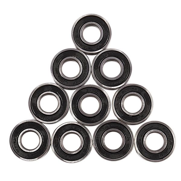 

bearings 6001rs deep groove ball bearing 28 x 12 8 mm 10 pieces, silver & black
