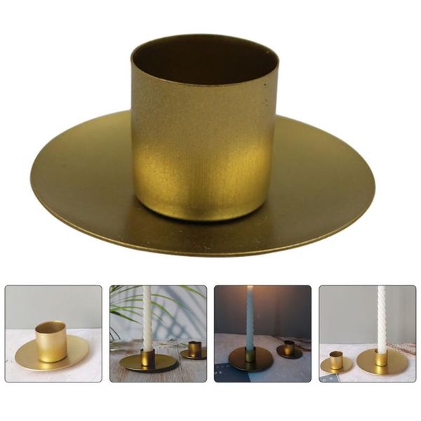 

candle holders 2pcs simple metal craft candleholders deskstands