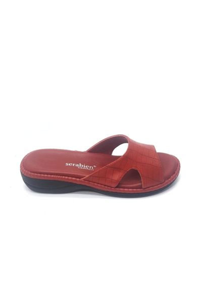 

slippers anatomical red croko 102-102 srb, Black