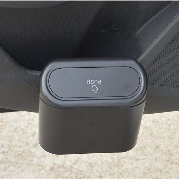 

other interior accessories car trash bin hanging vehicle garbage dust case storage box , diy large-capacity, various boxes