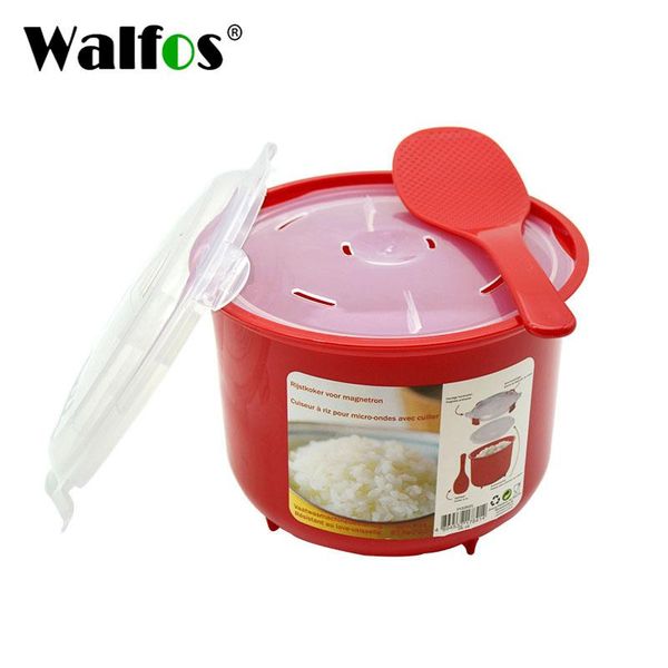 

bowls walfos microwave oven steamer meal rice cooker grain cereal for bowl plates cookware kitchen gadgets accessories supplies