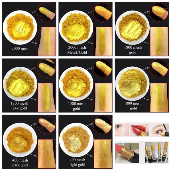 

super bright gold pigment powder for art crafts automotive cosmetics eyeshadow ceramic coating epoxy pigment1, Silver;gold