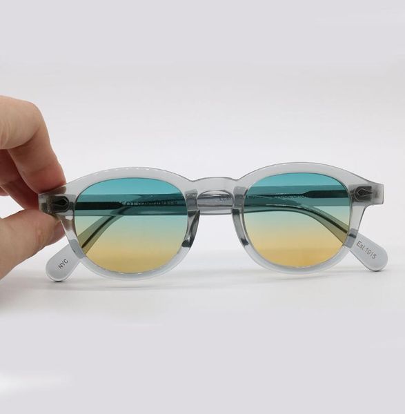 

ocean color green-yellow koohua eyewear prefessinal customize prescription myopia hyperoia progressive sunglasses uv-400, White;black