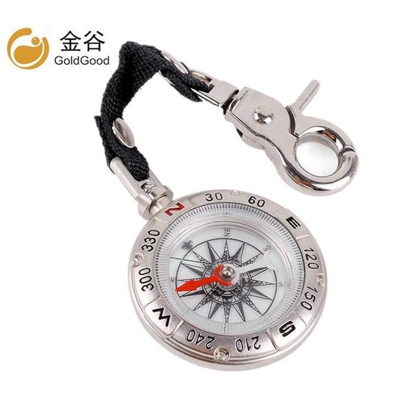 

outdoor compass vintage zinc alloy keychain gadgets
