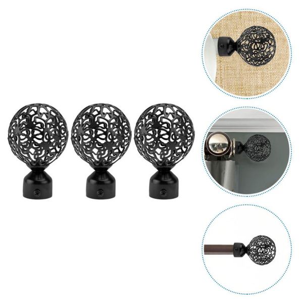 

other home decor 3pcs roman rod ends fashion curtain decorative heads parts