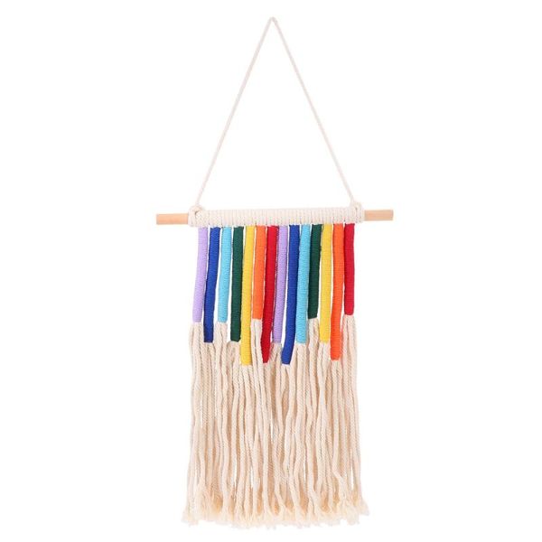 

decorative objects & figurines 1pc rainbow pendant children tapestry room decoration