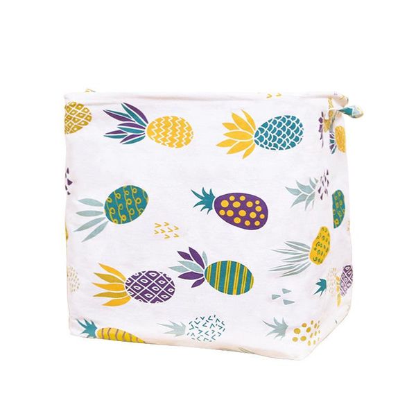 

storage bags big mac clothes cloth art bedroom quilt basket waterproof folding bundle mouth dirty bag bucket