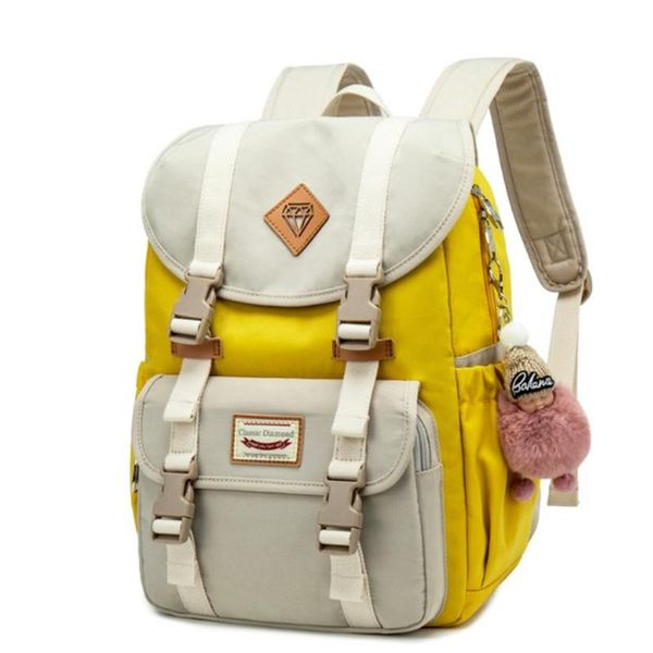 

backpack fashion lapwomen men travel waterproof leisure nylon charging bag institute school